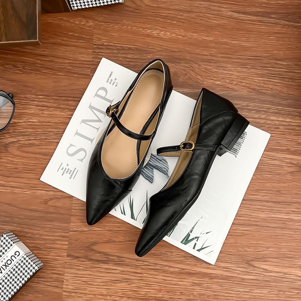 Grape mother spring new high heels women 2025 French retro pointed single shoes women wear high-end shoes