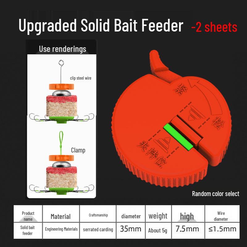 Sea Rod Carp Hook & Bait Feeder Set - Complete Accessories for Bighead Carp Fishing