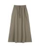 Leijiji Summer Linen Maxi Skirt (3 Colors)