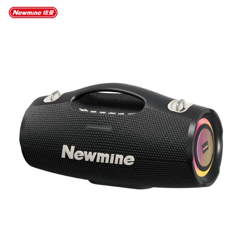 Newmine BT101 Outdoor KTV Bluetooth Speaker with Dual Microphones CN Plug (adapter Included)