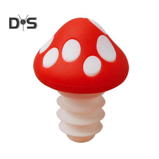 Silikonové zátky na láhve na víno Láhev ve tvaru houby Konzervátor čerstvosti korku na víno Netěsnost do kuchyně Gadget