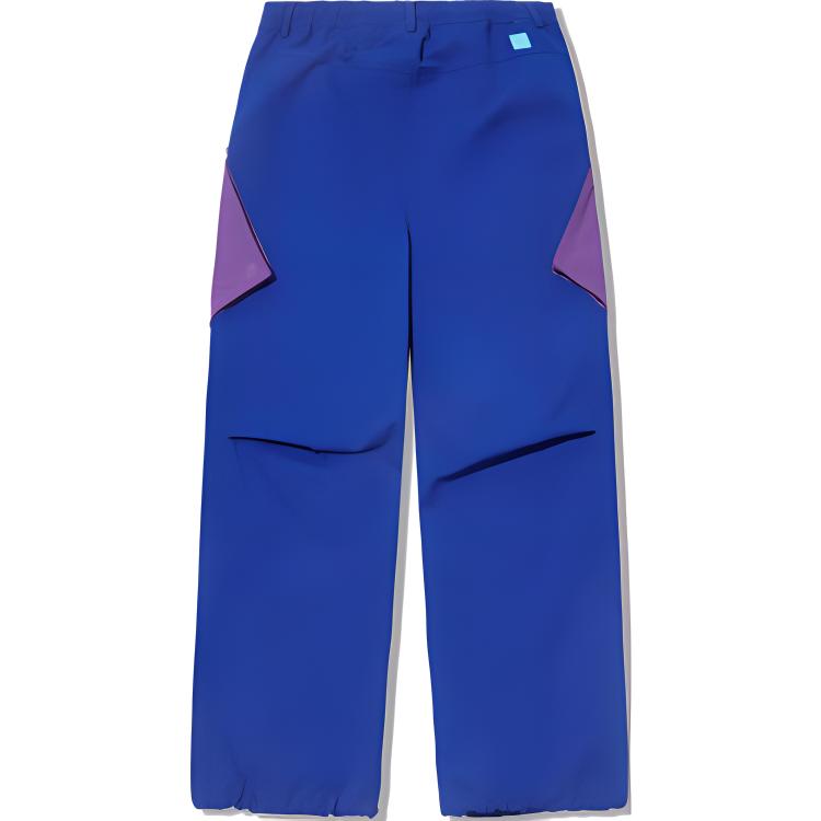 Li Ning Straight Leg Loose Fit Casual Pants Men Bottoms Dream-Blue AYKU947-3
