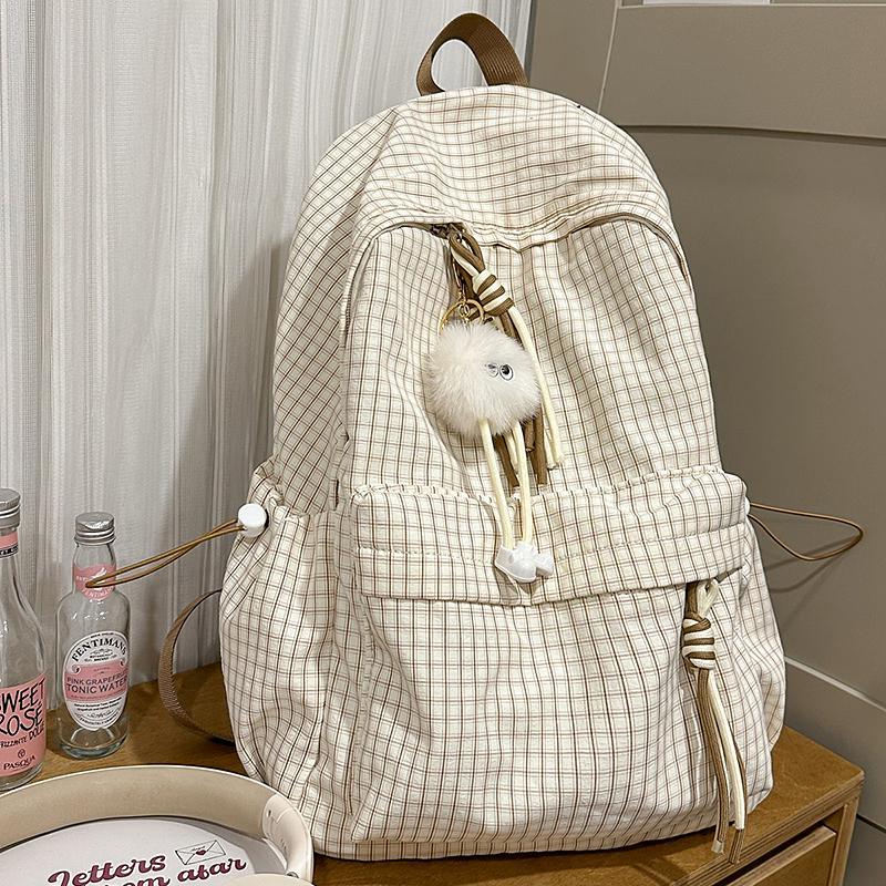 Rucksack Student Gestreift Rucksack mit großer Kapazität