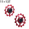 Mountain Bike Ceramic Jockey Wheel Rear Derailleur Pulley 10T-17T