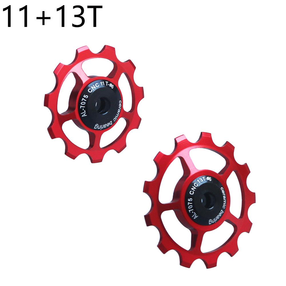 Mountain Bike Ceramic Jockey Wheel Rear Derailleur Pulley 10T-17T