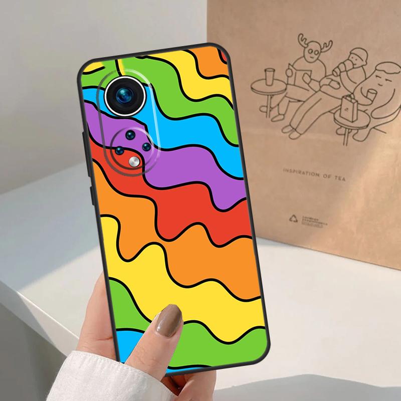 LGBT Pride Love Case For Honor Magic 7 5 6 8 Pro Honor 50 70 90 Lite X9c X9b X9a X8a X8b 200 400 Pro Cover