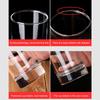 Drinking Glasses 290ml Classic Clear Reusable Drinking Glasses 6X Tumblers Dishwasher Safe Shatterproof Drinkware For Cocktail