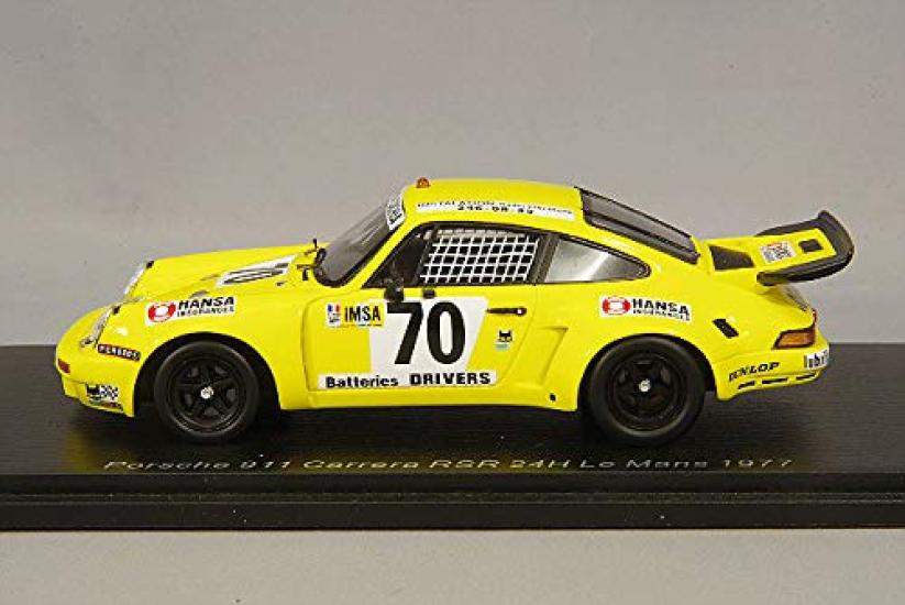 Spark Porsche 911 Carrera RSR 1977 Le Mans 24H 1/43 #70 S.d.Lautour/J-P.Delaunay/J.Guerin