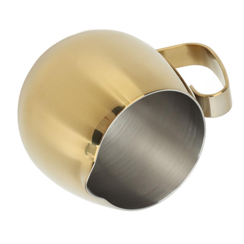 Stainless Steel Cappuccino Pitcher 300ml Capacity Stainless Steel Milk Jug  Latte Art