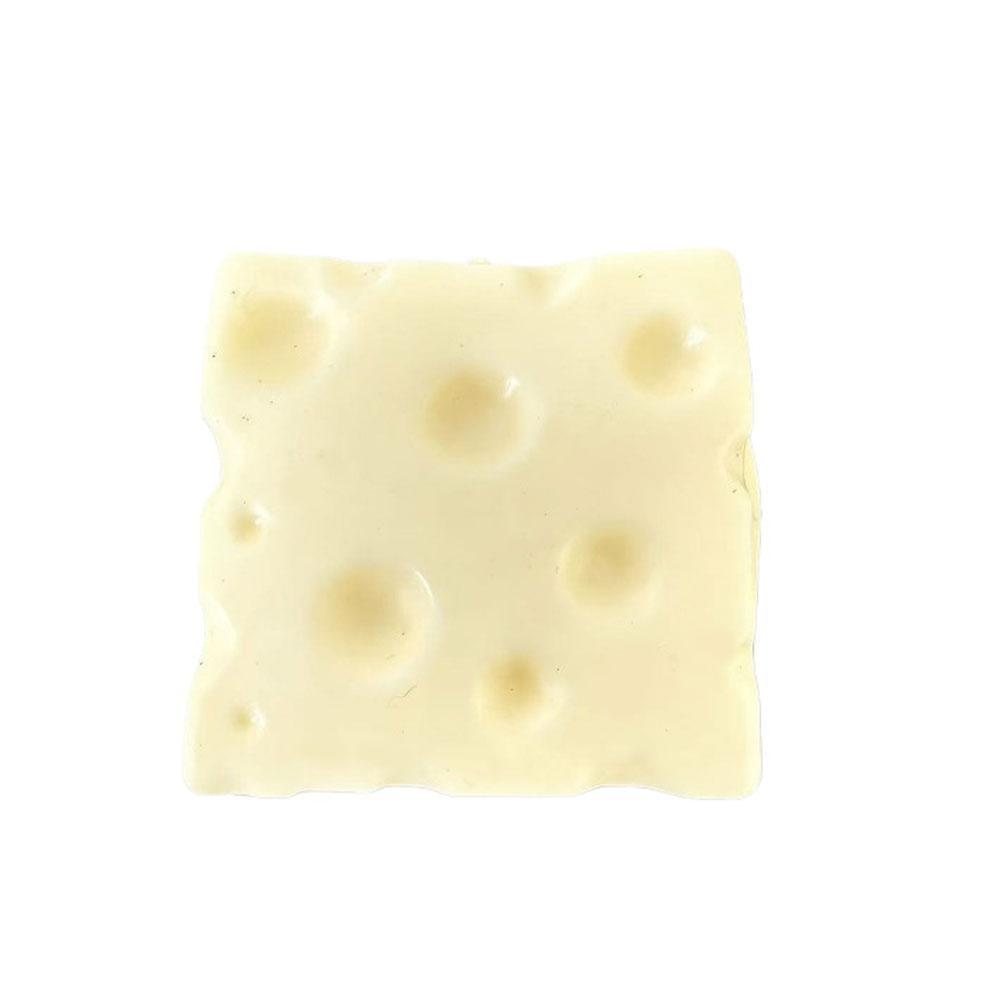Käsewürfel Stressball Käse-Simulation Langsamer Rückprall Kneten Büro-Dekompression Langsamer Rückprall Käse ASMR Sensorisch Anti-Stress