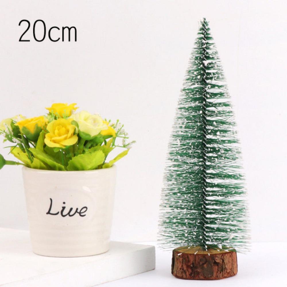 1pc/1set Plastic Scenery Trees Green Winter Snow Scene Tree  DIY Crafts