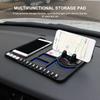 Car Dashboard Mobile Phone Holder Multifunctional Auto Phone Cushion Sticky Anti-Skid Mat Anti-Slip Pad Car Interior Accessories