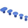 30pcs Glue Pulling Tabs Car Body Dent Removal Pulling Tabs Paintless Dent Repair Tools Glue Puller Tabs Set Blue Glue Pull Tabs pulling block puller