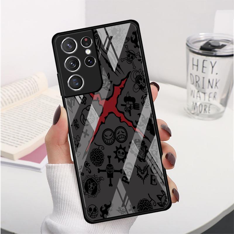 OneS P-ieceS LuffyS Case for Samsung Galaxy S25 S8 S22 S20 FE S24 Ultra S21 S23 Plus S10 Note 10 20 8 9 S9 Phone Cover