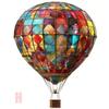 24TE Vibrant Acrylic Hot Air Balloon Decoration Hanging Kids Room Garden Party Supply