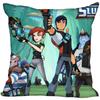 Neue Slugterra Anime Kissenbezug Schlafzimmer Home Office Dekokissenbezug Quadratisch Reißverschluss Kissenbezüge Satin Weich Kein Ausbleichen
