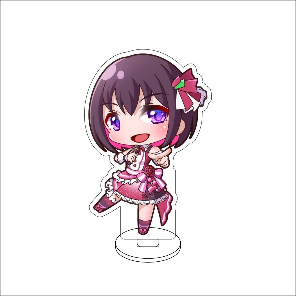 10CM Anime hololive Figure Stand Model Robocosan/Usada Pekora/Shirakami Fubuki Cute Desk Decor Standing Sign Gifts