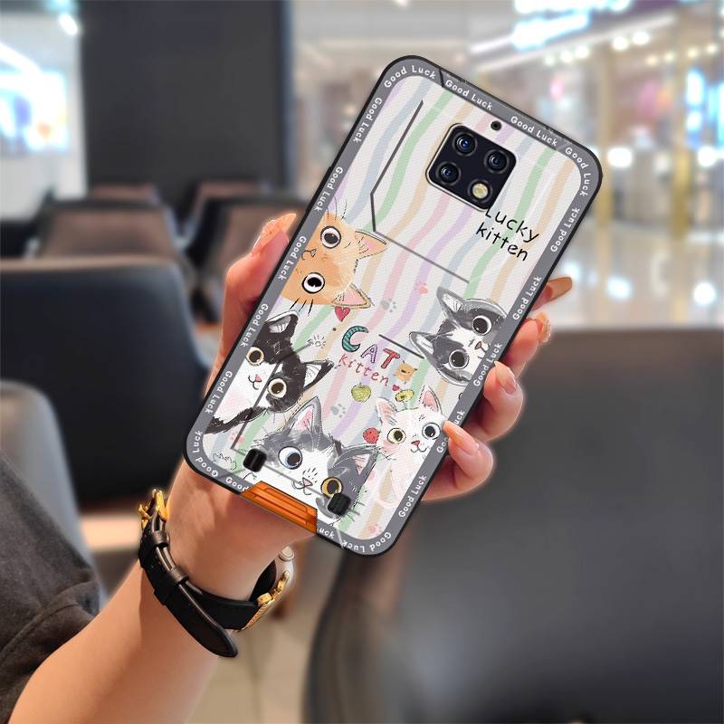 TPU Shockproof Phone Case For Oukitel WP6 Back Cover Anti-dust Waterproof Soft Case Cute Full Wrap Dirt-resistant