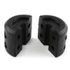 Stop Heavy Duty Cable Line Waterproof Rope Hook ATV UTV Line Plug For Off-Road Vehicles Black