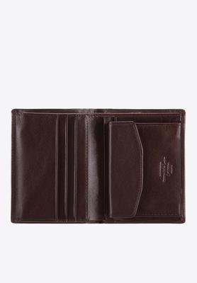 Wittchen Men's Leather Wallet Small Brown Natural Leather