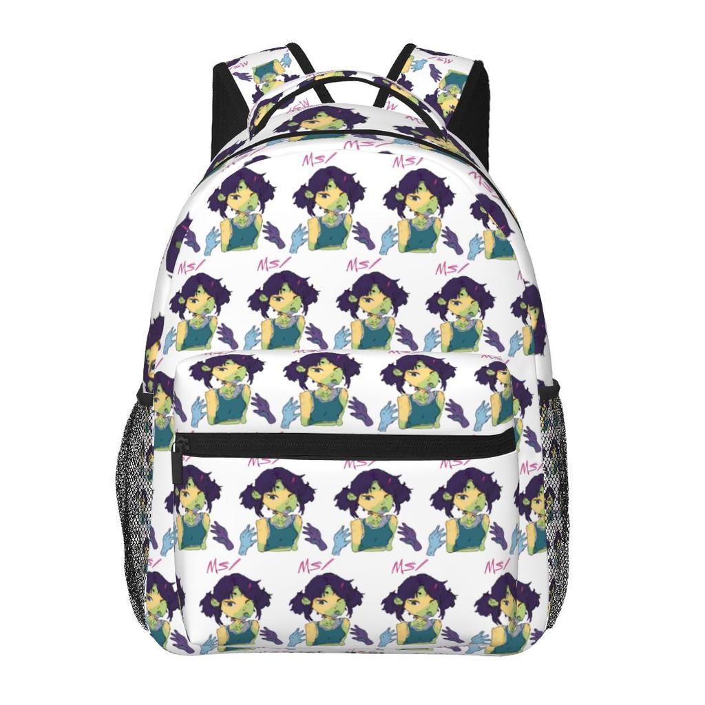 Msi Mindless Self Indulgence Jamie Hewlett Frankenstein Girls Student Backpack School Bag Hiking Daypack Bookbag Shoulder Bags