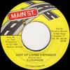 7inch Record FLOURGON  Cost Of Living Expensive NONE Main St. 1992 Jamaica Reggae Ska  Dub Used