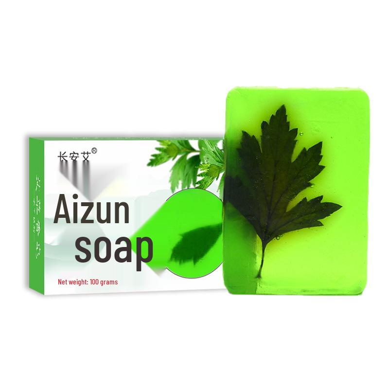 Savon fait main à l'huile essentielle d'armoise: Parfait pour le lavage du visage, le bain et la douche.