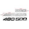 480 500 Big Digital Mark Car Stickers for Volvo Truck National Five Door Label Number Car Accessories Rear Trunk Refit Emblem
