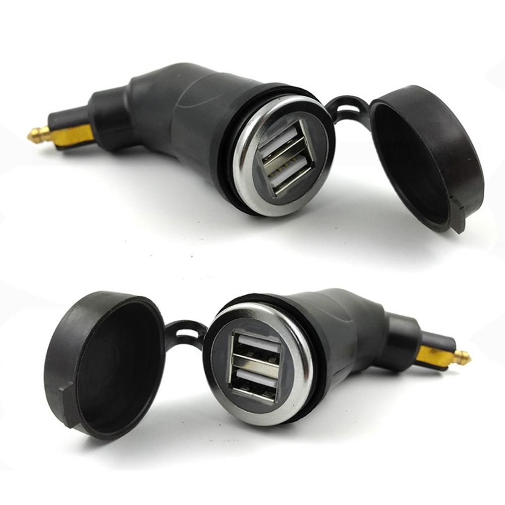 Motorcycle Charger Dual USB Phone MP4 GPS Tablet For BMW R1200GS R1200RT F800 GS F800GS F650GS F700GS F650 GS R 1200 RT ADV