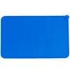 Pet Food Pad Silicone Waterproof Non Slip Bowl Drinking Feeding Mat Placemat for Dog Cat(Red )
