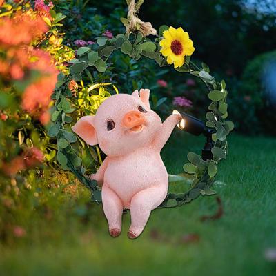 Hanging Animal Statue Garden Decor Fine Workmanship Yard Decoration Collections Resin Figurine