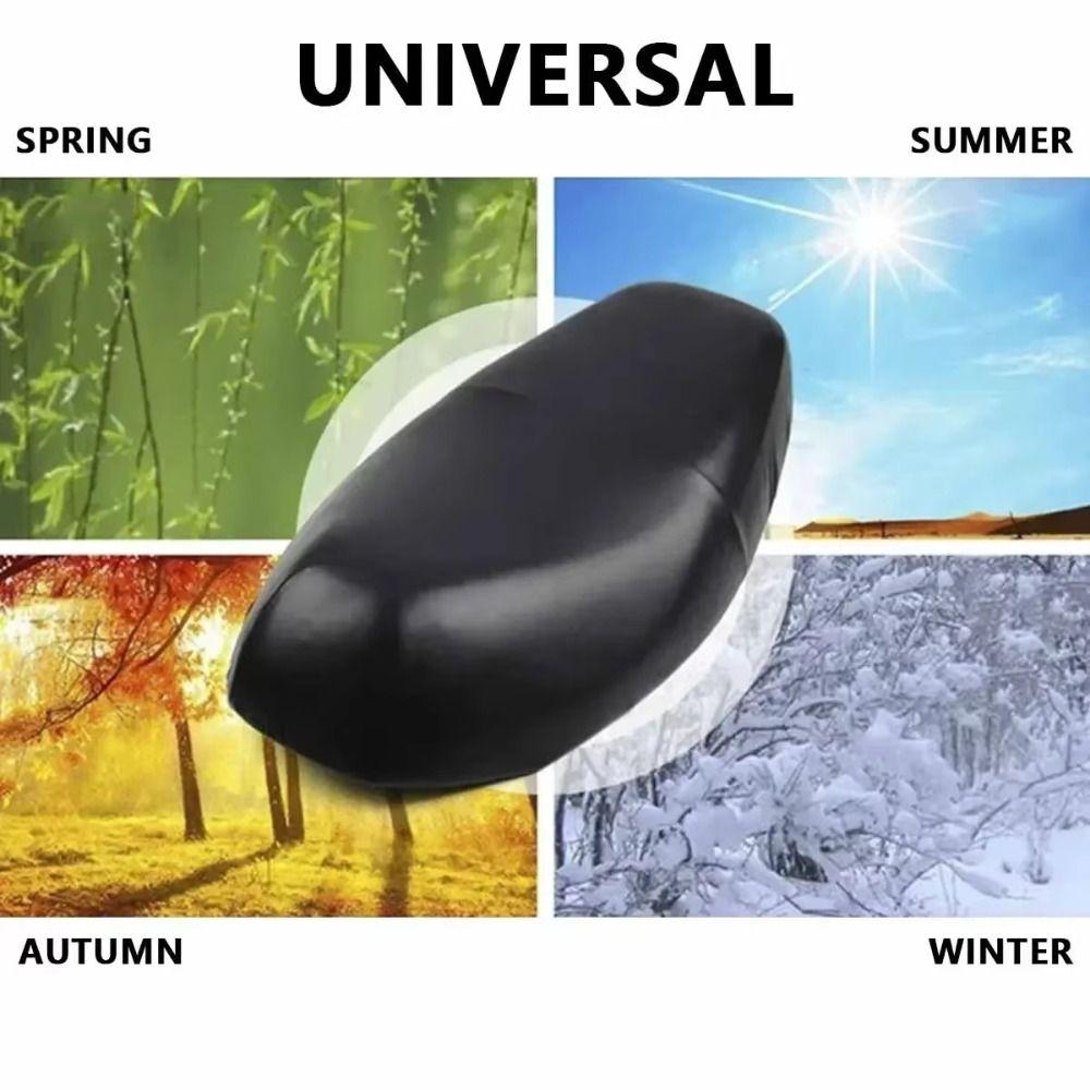 Universal Motorcycle Seat Cover PU Leather Seat Protector  for Electric Scooter Summer Riding