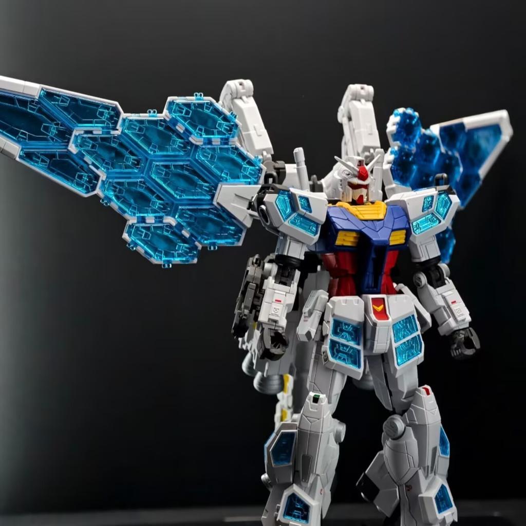 Gaogao Model Rx78-2F Rx78F00/E Ex001 Glrss Feather Unit 1/144 Assembly Model Kits Action Figure Lass Wings Robot Toy Kids Gift