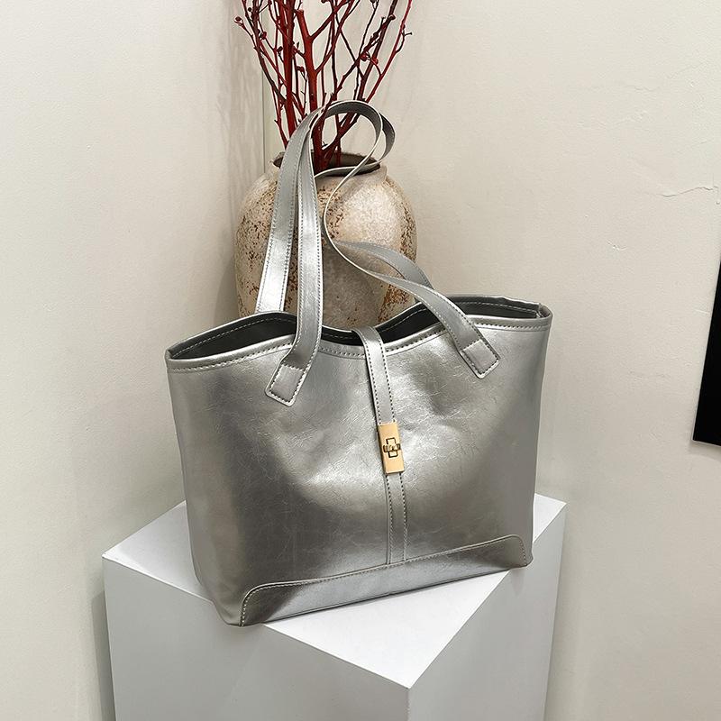 Geantă de mână retro de navetă de valoare ridicată, temperament, versatilă, de umăr, sub braț, geantă tote