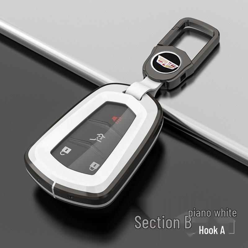 Cadillac Premium Key Case for XT5, CT5, XT4, XTS, ATSL, CT6, XT6, CT4 - Suitable for Men & Women