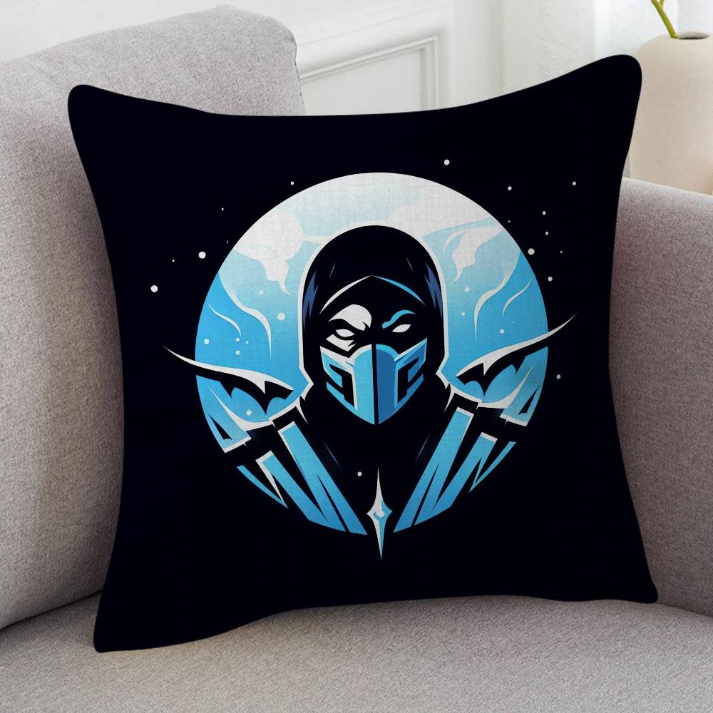 Game Mortal Kombat Pillow Case Soft Double Sided Print Sofa Cushion Cover Throw Pillow Covers