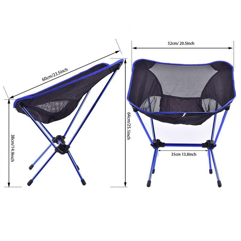 Camping Chair Lightweight Compact Folding Camping Backpack Chairs