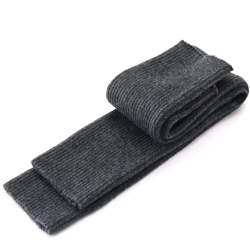 

Fall and Winter Cashmere Arm Sleeve Women s Heattech Arm Protection Long Oversleeve Knitting Open Finger Half Finger Gloves Cold-Proof Oversleeves 40cm with finger hole [dark gray]] All yards