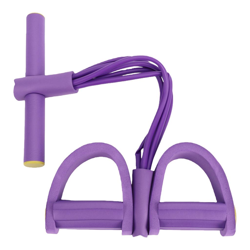 Pedal Resistance Bands with Handles Elastic Bands for Exercise Rubber Multifunction Tension Rope for Waist Arms Abdomen
