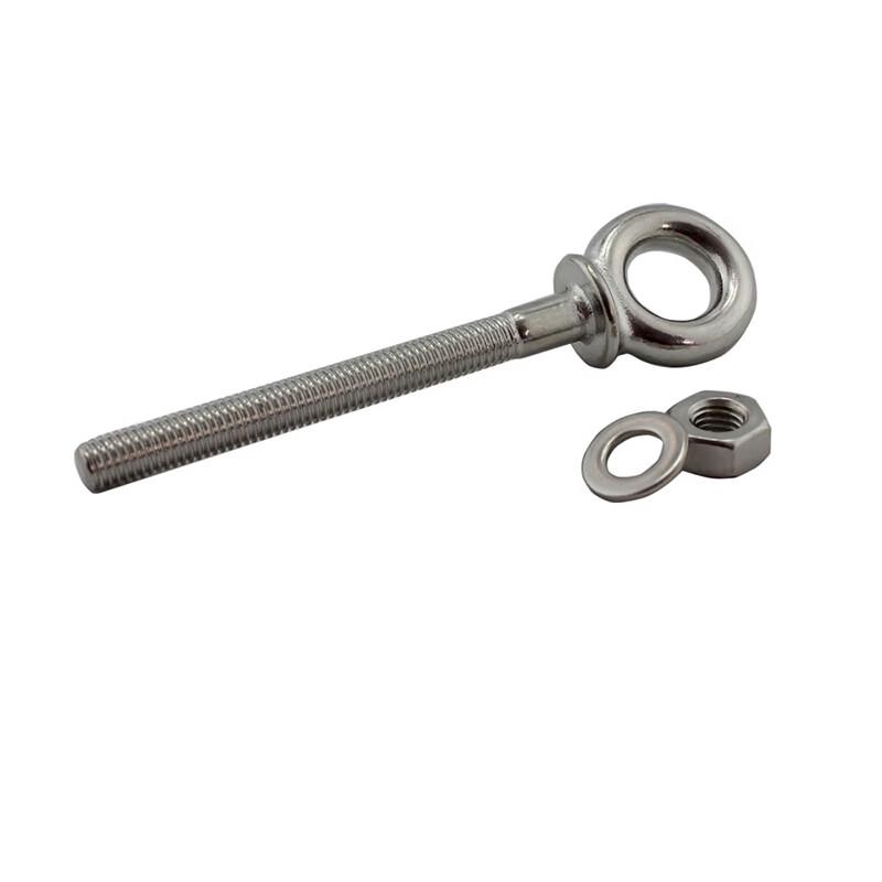 Extended Stainless Steel Lifting Eye Bolt
