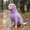 Waterproof Dog Hooded Raincoat Windproof Dog Rain Jacket Pet Waterproof Clothes  Walking