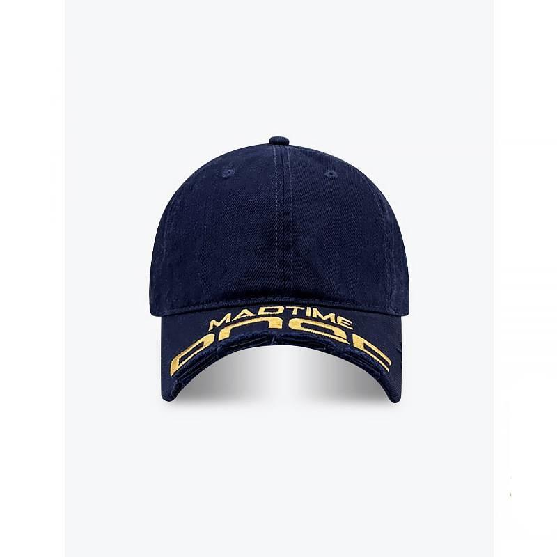 Denim Distressed Baseball Cap For Streetwear And Casual Style Protection Sun