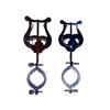 Portable Marching Black Clarinet/Oboe Music Stand Clip