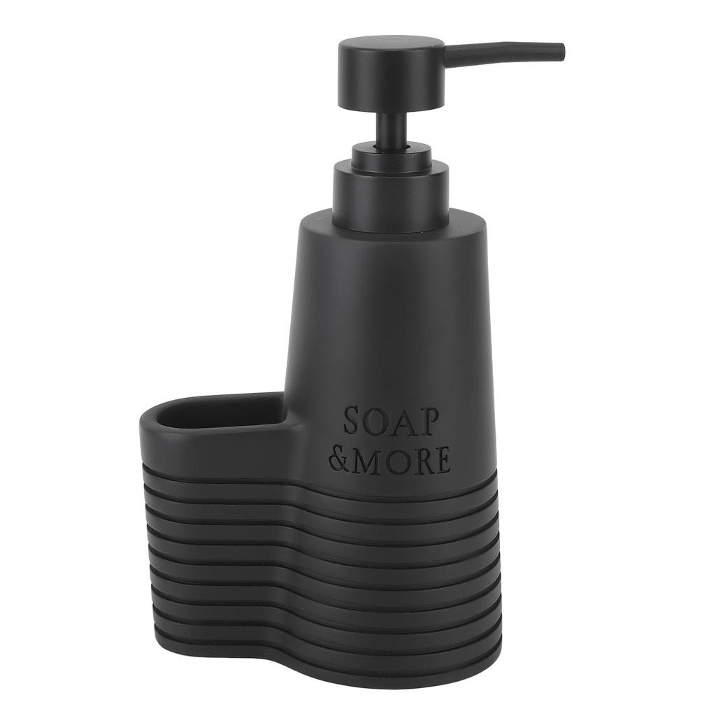 Dish Soap Dispenser Stainless Steel Washing Up Liquid Dispenser with Cleaning Brush for Kitchen