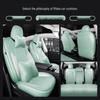 Universal Leather Seat Cushion for Tesla Model Y - All-Season, 5-Seater Fit