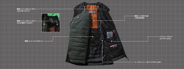 BURTLE Light Cold Protection Vest Black 3214 35 XL