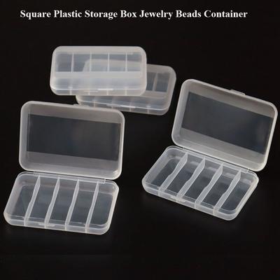 Transparent Jewelry Beads Container Plastic Packing Boxes Hot Storage Box  Power Tools Holder