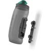 Fidlock - 5069492070 018 - TWIST Bottle 590 Lot De Bouteilles Anti-bactériennes + Base De Vélo Transparente Noir/vert Clair