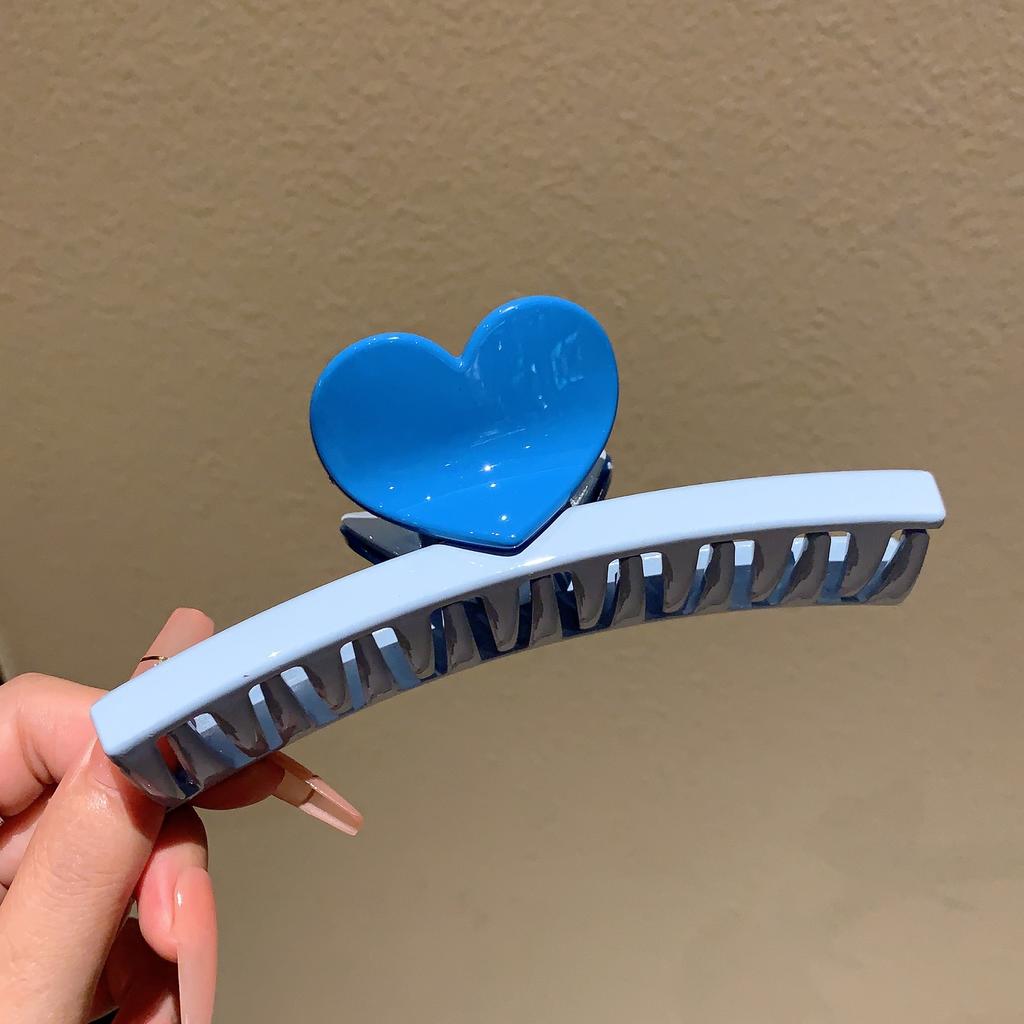 Prosty Szykowny Kolor Dopaminowy Plastikowy Klips do Włosów Koreański Aligator 5,1" Chwyt Krab Rekin Klamra Akcesoria do Włosów Nakrycie Głowy