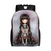 S-Santoro G-Gorjuss Rucksack für Männer Frauen Cooler Studenten Business Tagesrucksack Niedliche Puppen Spielzeug Laptop Computer Umhängetasche Geschenk